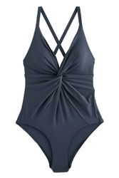 Next Badeanzug Bauchweg-Badeanzug mit Zierdrehung vorne günstig online kaufen