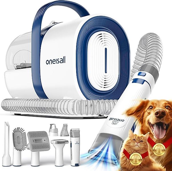 Purpurra Hundeschermaschine Oneisall mit Staubsauger, 7 in 1 Profi Haustier günstig online kaufen