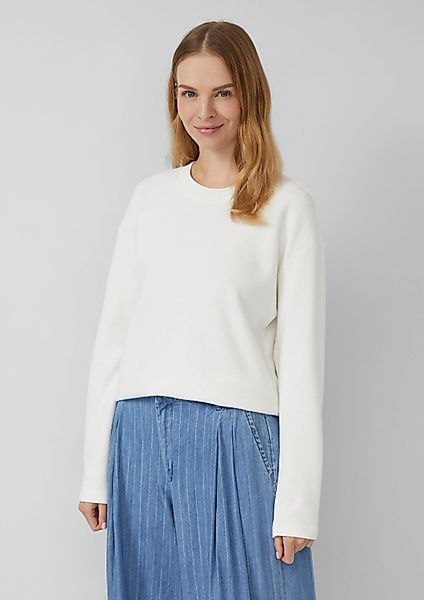 s.Oliver Sweatshirt Sweatshirt Flauschiges Sweatshirt günstig online kaufen