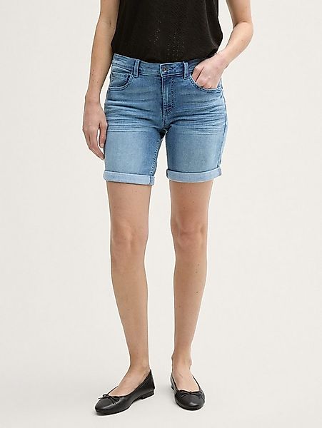 TOM TAILOR Jeansshorts Jeanshosen TTALEXA SLIM BERMUDA Jeans Shorts günstig online kaufen