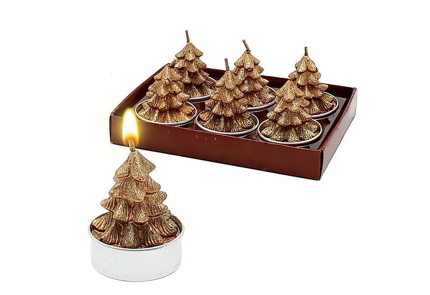 Dekohelden24 Teelicht Teelichte-Sets, Motiv über Dropdown-Menü wählbar (6er günstig online kaufen