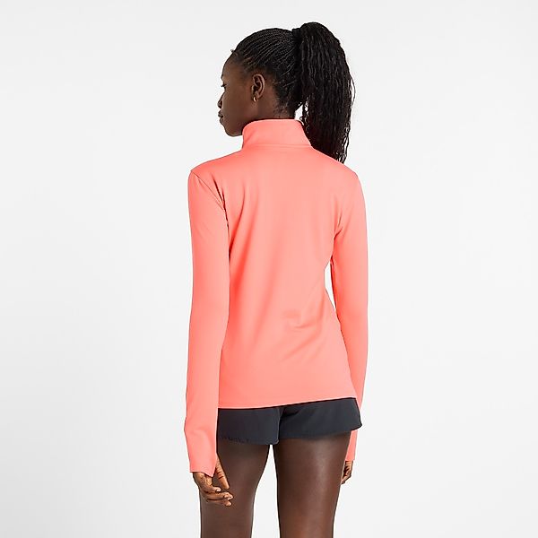 New Balance Laufshirt Sport Essentialspace Dye Quarter Zip PINK TAFFY günstig online kaufen