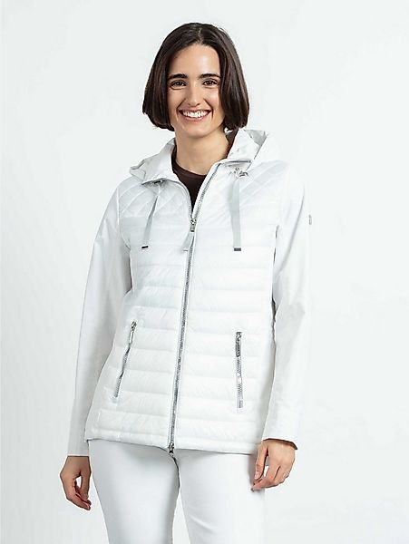 WEGA Green Goose Steppjacke Jacke Materialmix mit Rautenstepp "Soft-Peach" günstig online kaufen