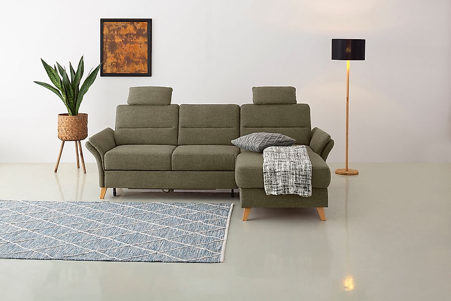 Home affaire Ecksofa Westerland L-Form, Federkern-Polsterung, günstig online kaufen