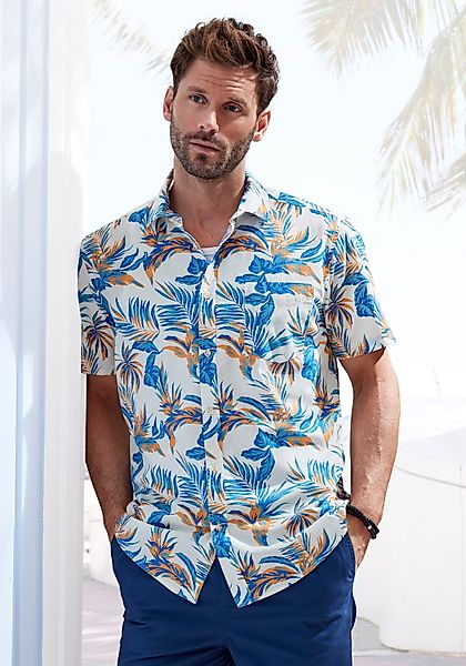 John Devin Hawaiihemd Regular fit Kurzarm, günstig online kaufen