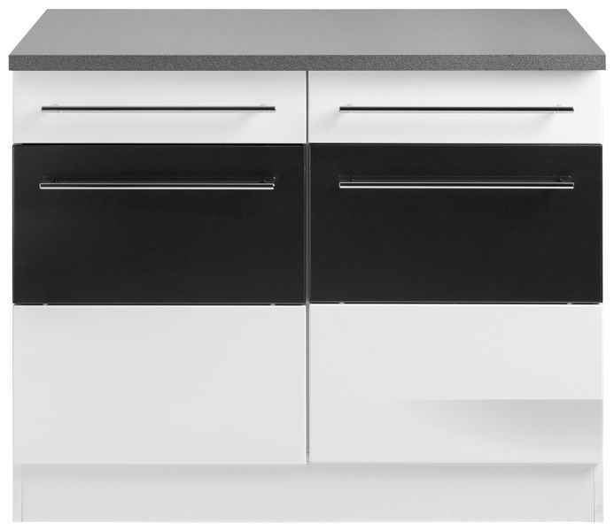 KOCHSTATION Unterschrank "KS-Trient" 100 cm breit günstig online kaufen
