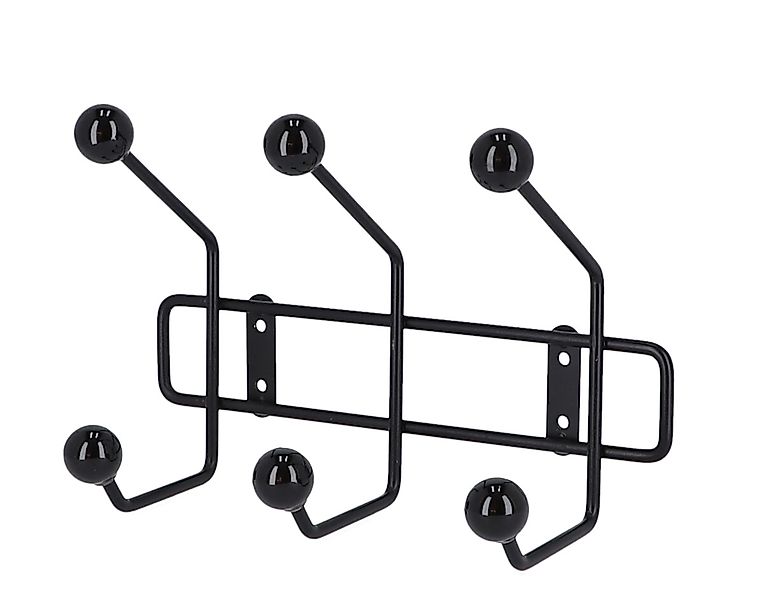 Garderobenleiste CRICK Schwarz 24 x 11 x 16 günstig online kaufen