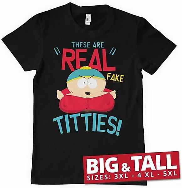South Park T-Shirt These Are Real Fake T*tt*es Big & Tall T-Shirt günstig online kaufen