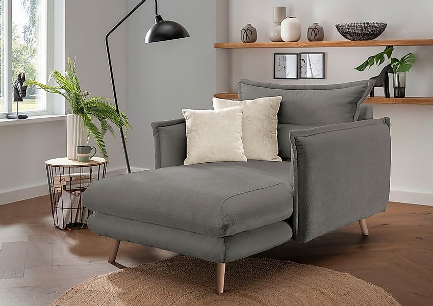 Home affaire Loveseat "Lazio" moderner Sessel mit einer bequemen Polsterung günstig online kaufen