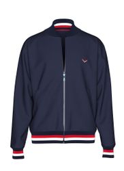 Trigema Sweatjacke TRIGEMA Collegejacke mit kontrastfarbigen günstig online kaufen