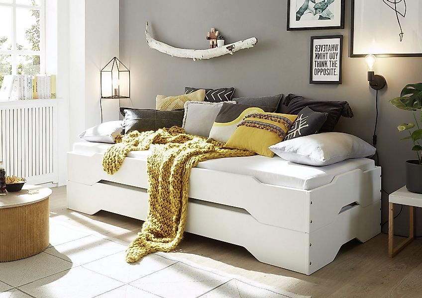 Begabino Bett Betten im 2er-Set 90 x 200 cm DOUBLE günstig online kaufen