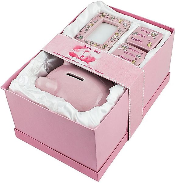 BRUBAKER Spardose Baby Geschenkset 'Mein erstes günstig online kaufen