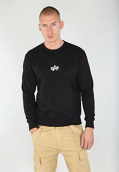 Alpha Industries Sweater ALPHA INDUSTRIES Men - Sweatshirts Center Logo Swe günstig online kaufen