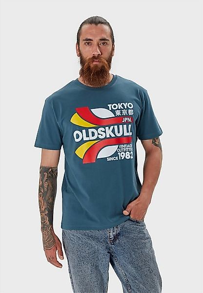 Oldskull T-Shirt Retro Tokyopolis Vintage Logo Graphic (1-tlg) mit angesagt günstig online kaufen