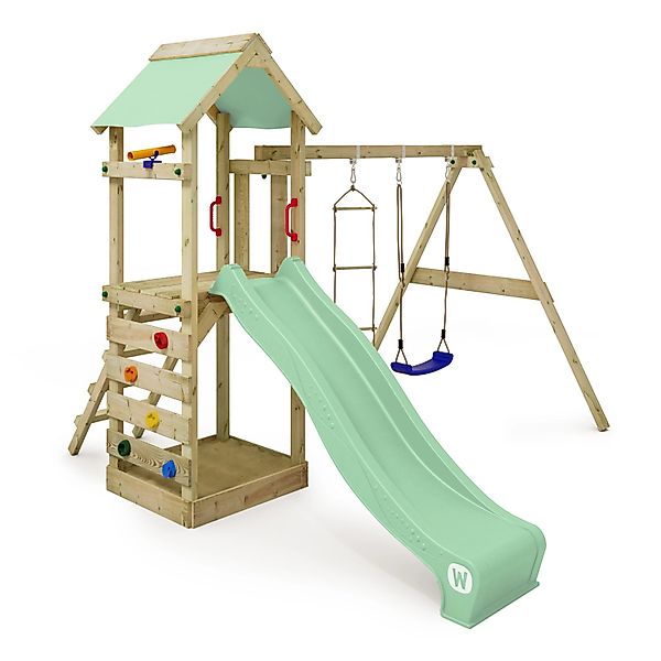 Wickey Spielturm FreeFlyer – Klettergerüst mit günstig online kaufen