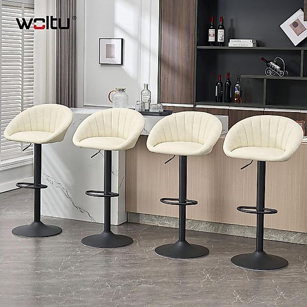 Woltu Barhocker (2 St), küchenhocker höhenverstellbar, günstig online kaufen