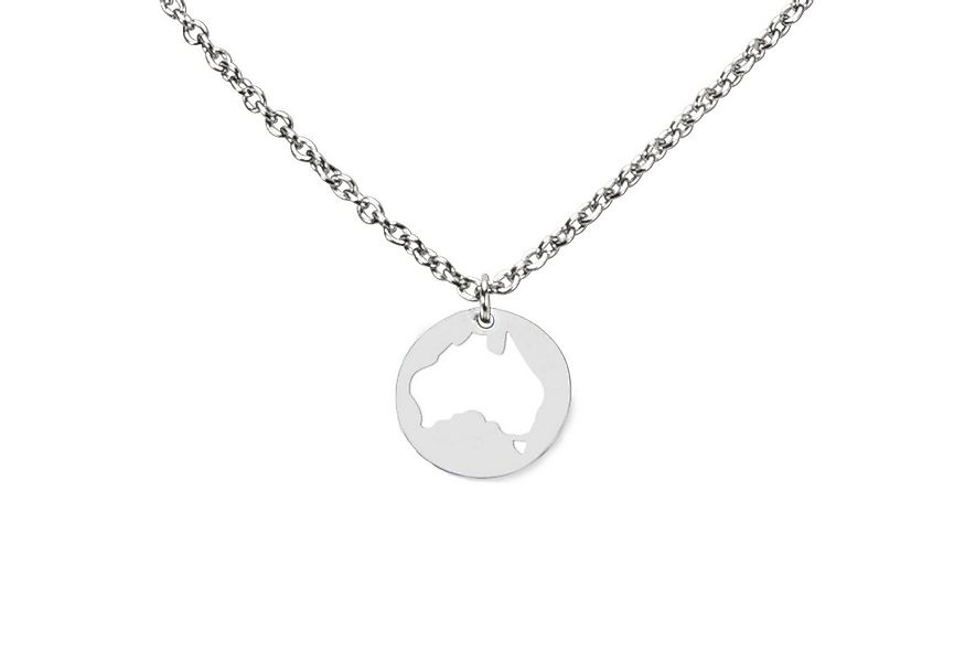 DAHEIM Kette mit Anhänger Halskette Australien (silber-farben), - filigrane günstig online kaufen