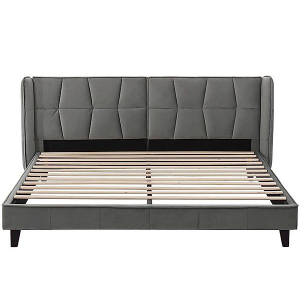 Gotagee Polsterbett Jugendbett 180x200 Doppelbett Samt Bettgestell Lattenro günstig online kaufen