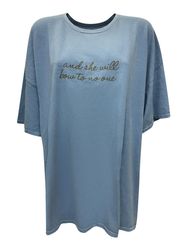 Worldclassca T-Shirt Worldclassca Oversized Print SHE günstig online kaufen