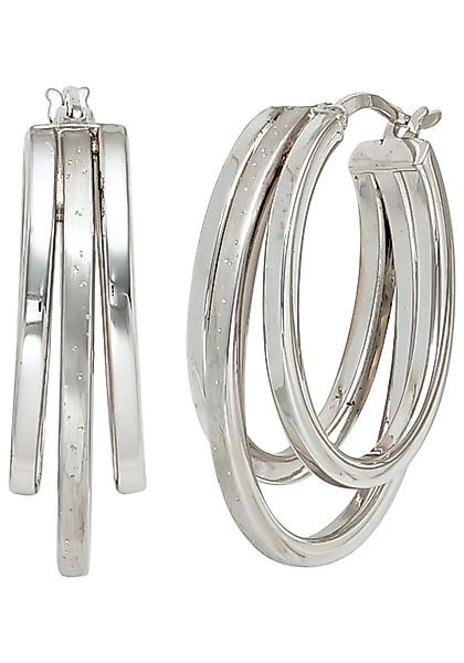JOBO Paar Creolen, 925 Silber günstig online kaufen