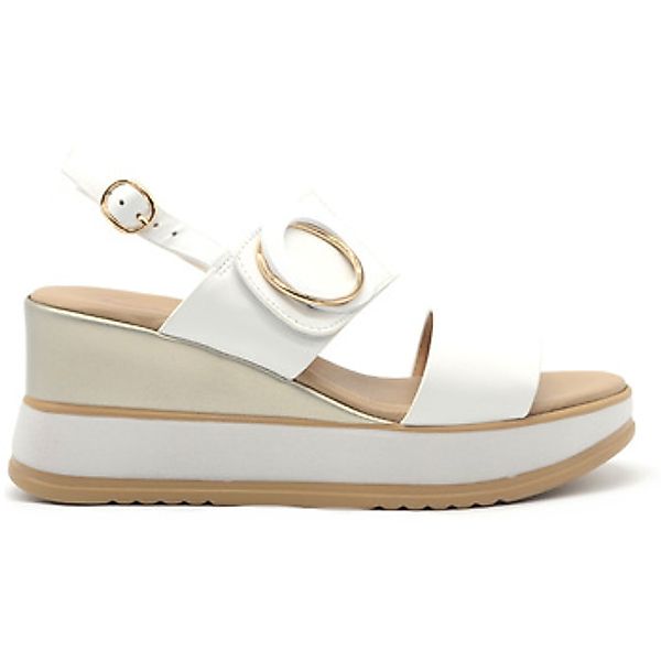 Quuio  Sandalen sandalo in pelle con zeppa günstig online kaufen