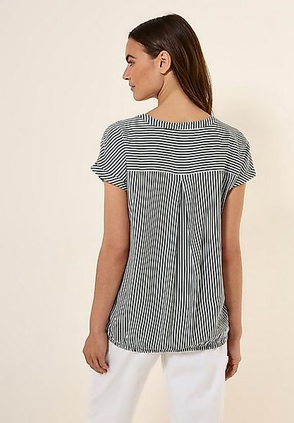 CECIL Kurzarmbluse im Streifen-Look günstig online kaufen