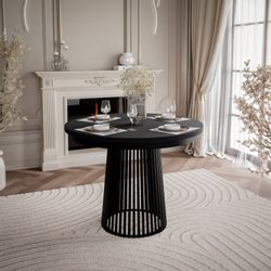 Lookway Esstisch ELYA Rund Ausziehbarer Tisch günstig online kaufen