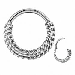 Taffstyle Nasenpiercing Septum Piercing Clicker Ohr günstig online kaufen