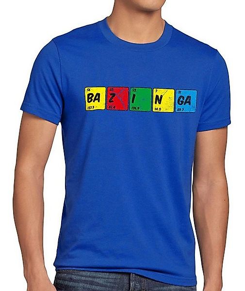 style3 T-Shirt Sheldon Periodensystem chemie theory cooper bazinga big bang günstig online kaufen