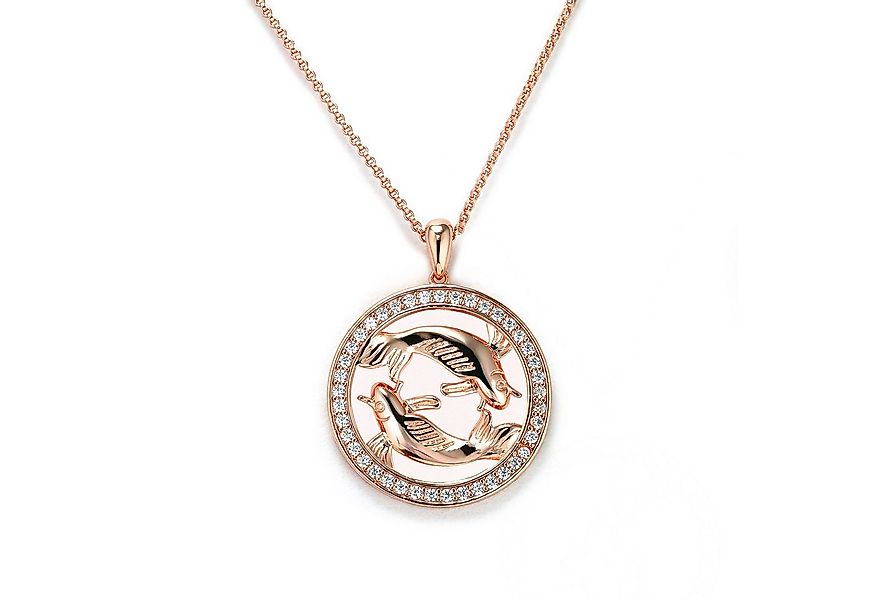 PAVELS Kette mit Anhänger Eclipse Fische, Damen Halskette für das Sternzeic günstig online kaufen