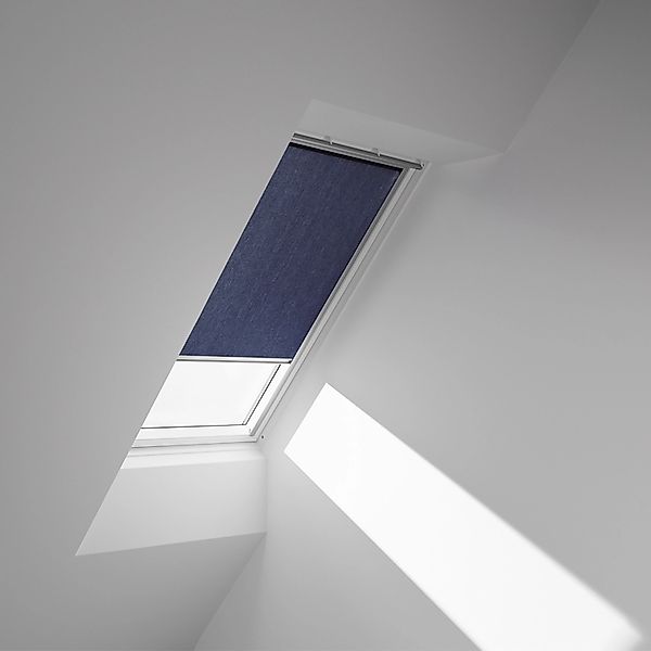 Velux Sichtschutzrollo Manuell RFL Y67 9050S Blau günstig online kaufen