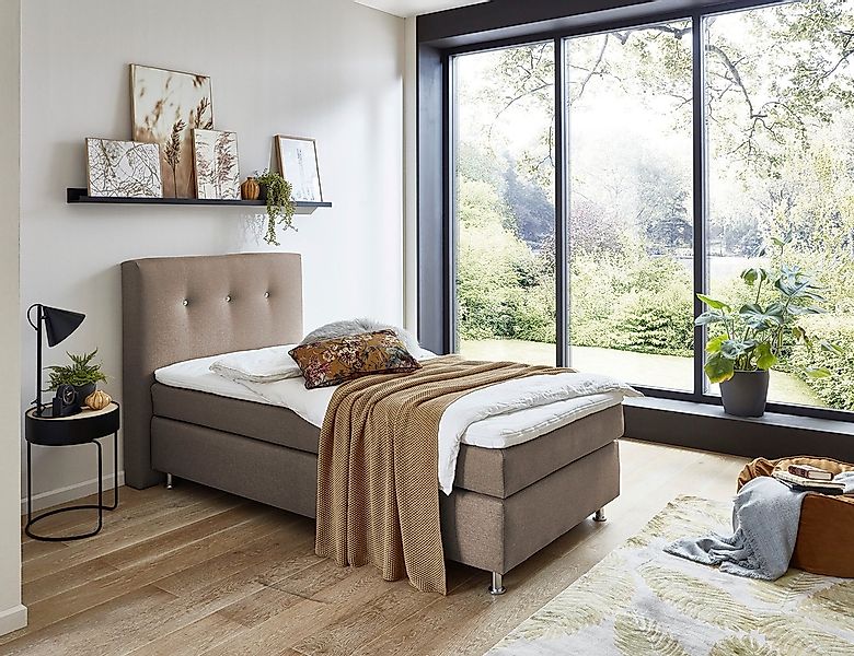 Westfalia Schlafkomfort Boxspringbett mit Topper günstig online kaufen