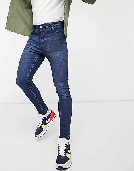 Brave Soul – Ultimate – Enge Jeans in Dunkelblau günstig online kaufen