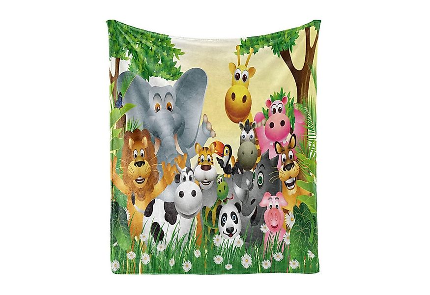 Wohndecke Gemütlicher Plüsch für den Innen- und Außenbereich, Abakuhaus, Ti günstig online kaufen