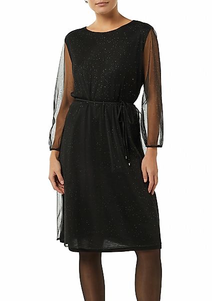 Comma Meshkleid, mit Glitzerdetails günstig online kaufen