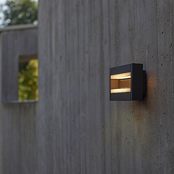 LED-Außenwandleuchte Conroy, Diffusoren beweglich günstig online kaufen