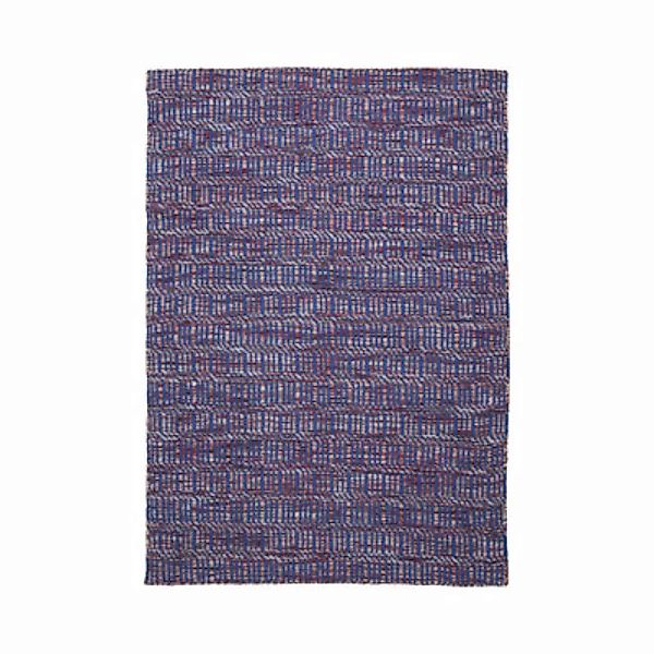 Teppich Radio textil rot / 140 x 200 cm - Handgewebt - Hay - Rot günstig online kaufen