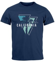 Neverless Print-Shirt Herren T-Shirt California Los günstig online kaufen