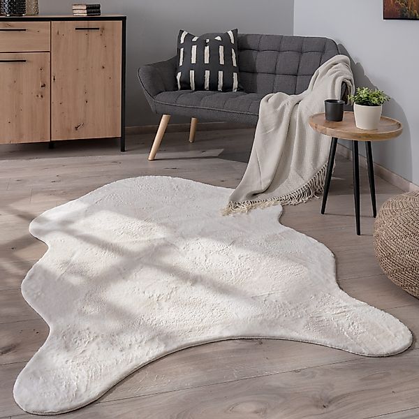 Paco Home Fellteppich Pelt 640, fellförmig, günstig online kaufen
