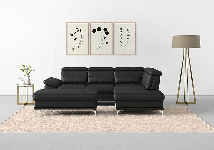 sit&more Ecksofa Cabrio L-Form, mit Sitztiefenverstellung, günstig online kaufen