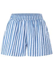 SASSYCLASSY Shorts Musselin Shorts Damen gestreift günstig online kaufen