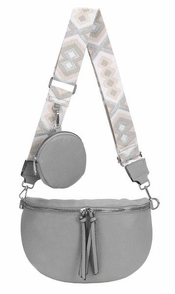 ITALYSHOP24 Bauchtasche Damen Gürteltasche Umhängetasche CrossBody günstig online kaufen