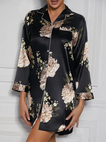 Elegant Love Nachthemd Damen Morgenmantel aus günstig online kaufen