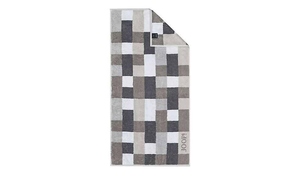 JOOP! Handtuch  JOOP! Infinity Mosaic - grau - 100% Baumwolle - 50 cm - Hei günstig online kaufen