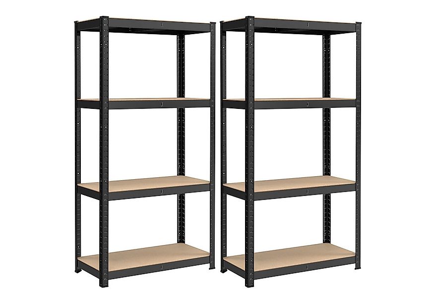 SONGMICS Standregal Küchenregal, 2-tlg., Lagerregal, 40 x 80 x 160 cm,4 ver günstig online kaufen