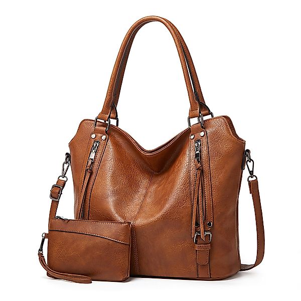 Fassiona Handtasche Damen Schultertasche Groß Shopper günstig online kaufen