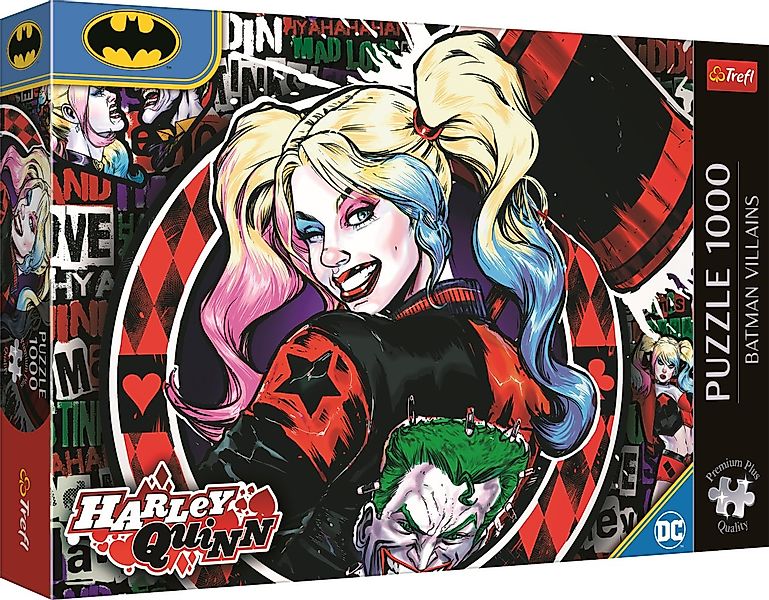 Trefl Puzzle Trefl, Harley Quinn, Premium Plus 1000 Teile Puzzle, 1000 Puzz günstig online kaufen
