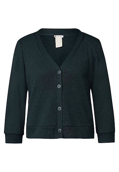 STREET ONE Cardigan Strick-Look Jacke (1-tlg) günstig online kaufen