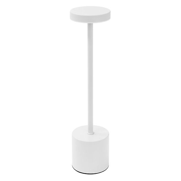 ML-Design LED Tischlampe Kabellos Touch Weiß Ø8x34,5 cm Dimmbar günstig online kaufen