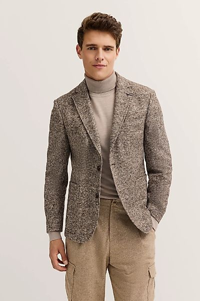 bugatti Sakko "Modern Fit", Jersey mit Stretch mit Klein-Dessin günstig online kaufen